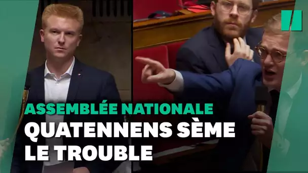 Retraites : Quatennens tente de prendre la parole à l’Assemblée et ça ne passe pas