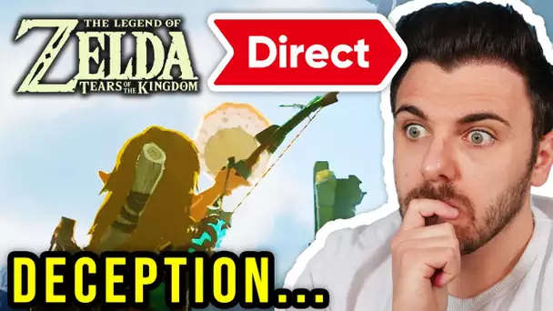 Zelda Direct : Énorme DÉCEPTION sur TOTK 👎 (BOTW 2)