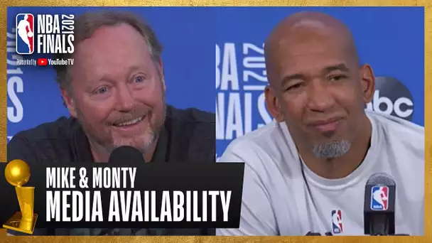 Monty Williams & Mike Budenholzer #NBAFinals Media Availability | July 16th, 2021