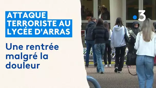 Attaque terroriste au lycée d'Arras : une rentrée malgré la douleur