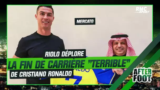"Il s'est même brouillé avec Mendes...", Riolo déplore la fin de carrière "terrible" de Ronaldo