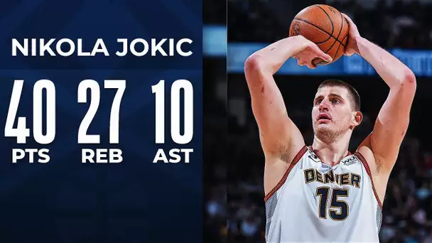 Nikola Jokic Is The 1st Player Since Wilt To Do This | December 18, 2022