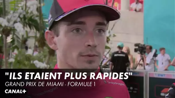 Charles Leclerc analyse sa course - Grand Prix de Miami - F1