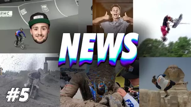 LES NEWS #5 : Double frontflip à 12 ans, parkour aux pyramides, Fise, Pasha Petkuns..