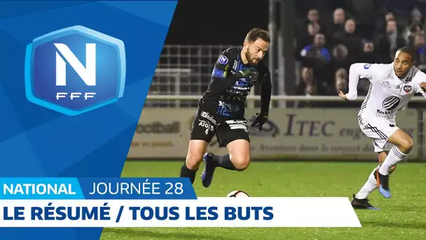 Championnat National : le résumé de la 28e journée : tous les buts I FFF 2019