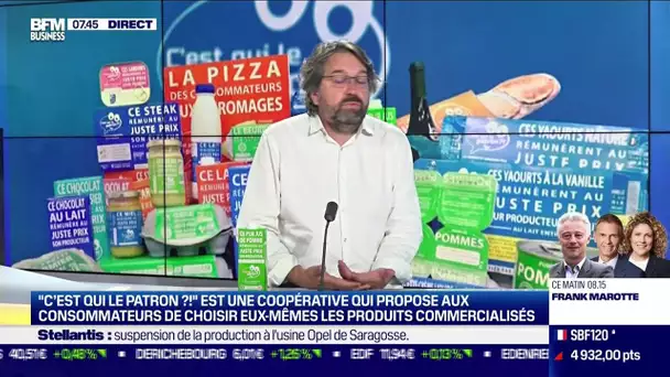 "C'est qui le Patron ?!" propose aux consommateurs de choisir les produits commercialisés