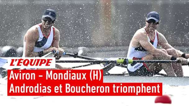 Mondiaux d'aviron 2022 : Les Français Androdias et Boucheron sacrés champions du monde