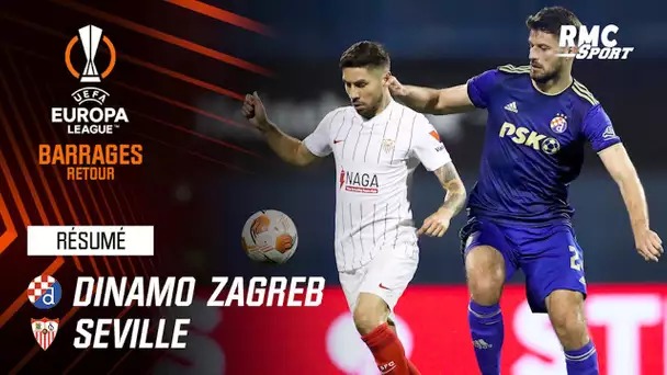 Résumé : Dinamo Zagreb 1-0 Séville (Q) - Ligue Europa (Barrage retour)