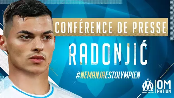 Nemanja Radonjić | Sa première conférence de presse