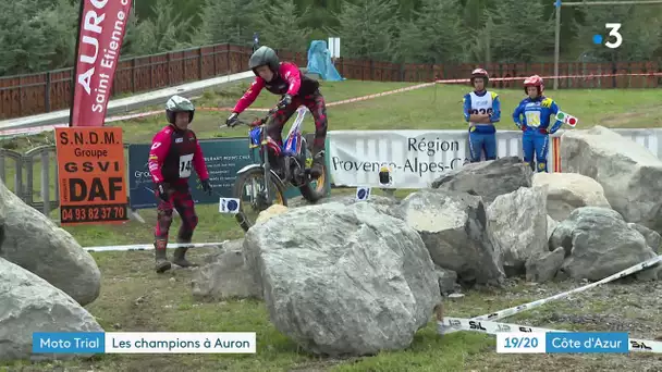 Championnats de France de trial a Auron : l'azuréenne Camille Remond défend son titre