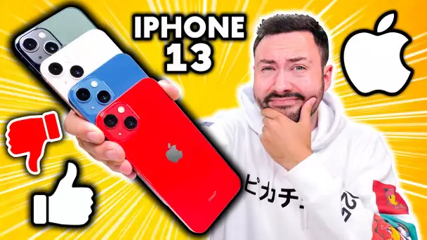 Les Raisons de ne pas acheter un iPhone 13 ! (et comparaison iPhone 12)