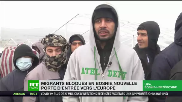 Bosnie : la situation précaire des migrants du camp de Lipa