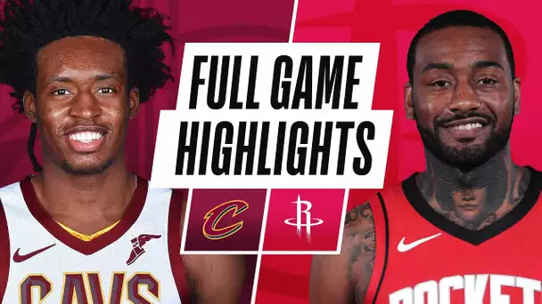CAVALIERS at ROCKETS | FULL GAME HIGHLIGHTS | March 1, 2021