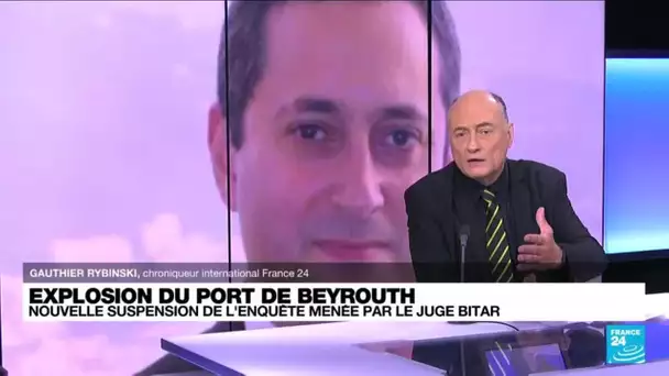 Explosion du port de Beyrouth : nouvelle suspension de l'enquête menée par le juge Bitar