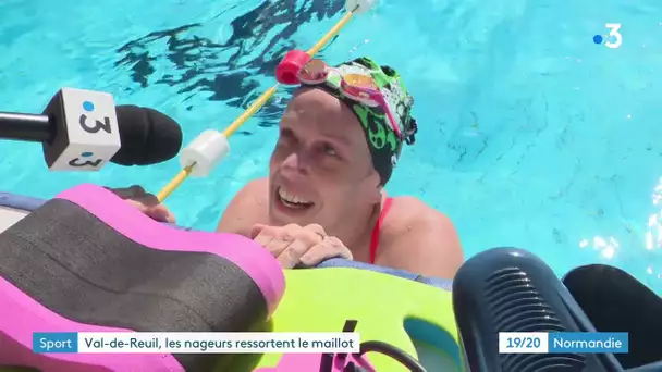 A Val-de-Reuil (Eure), on peut à nouveau nager en plein air