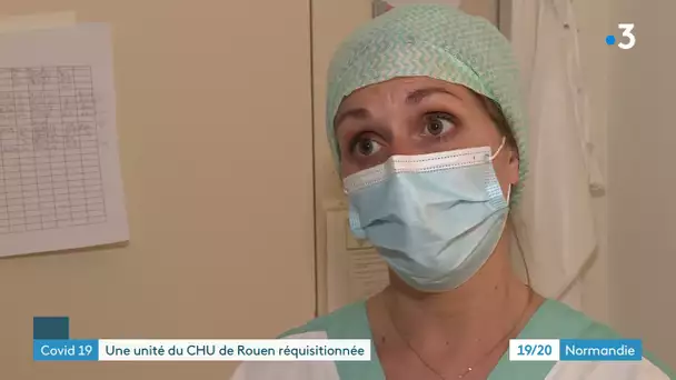 Immersion dans une unité Covid du CHU de Rouen