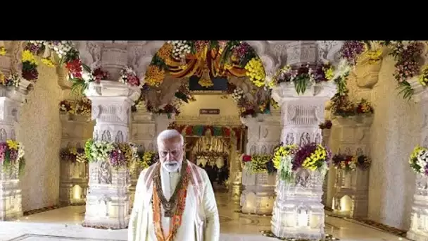 No Comment : Narendra Modi inaugure un temple hindou