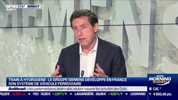 Nicolas Petrovic (Siemens France) : Siemens développe son train à hydrogène en France