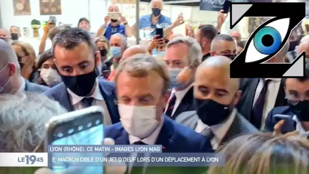 [Zap Actu] Emmanuel Macron cible d’un jet d’oeuf, Pénurie au Royaume Uni (28/09/21)