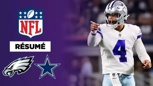 Résumé NFL : Les Cowboys atomisent les Eagles avec un grand Dak Prescott !