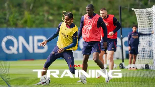 ⚽️ Paris Saint-Germain - OGC Nice: training session live from the Campus PSG 🔴🔵