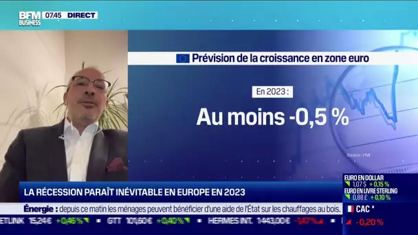 Zone euro : une récession inévitable mais limitée