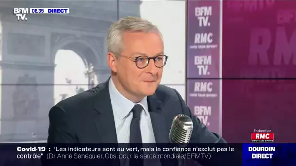 Réouverture des restaurants: "On est dans la bonne direction" assure Bruno Le Maire