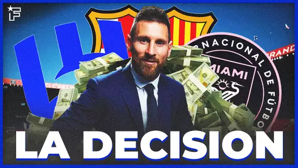 Lionel Messi A ENFIN CHOISI son NOUVEAU CLUB | JT Foot Mercato