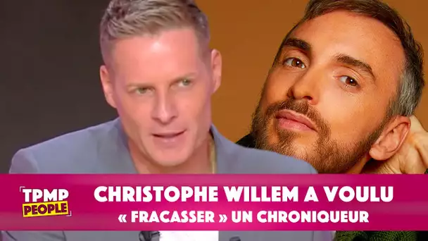 Christophe Willem a voulu "fracasser" un chroniqueur