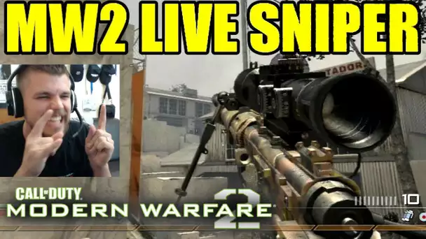 MW2 LIVE SNIPER INTERVENTION et BARRETT | SkyRRoZ