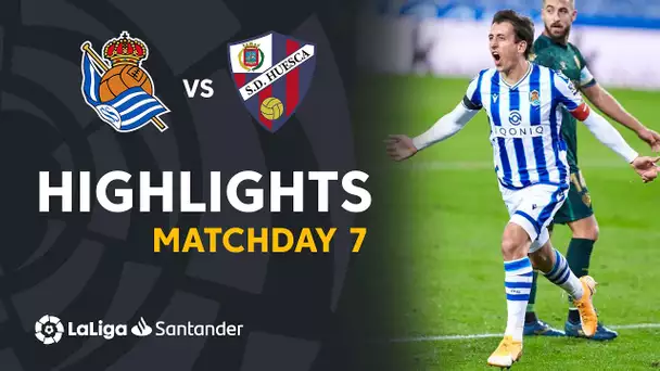 Highlights Real Sociedad vs SD Huesca (4-1)