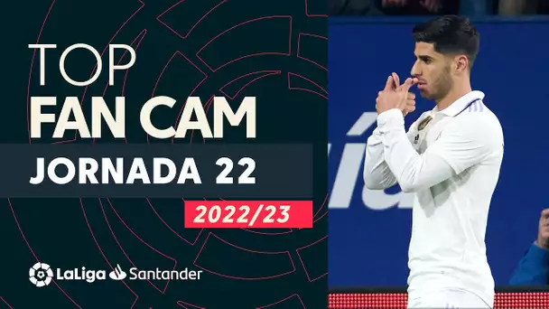 LaLiga Fan Cam Jornada 22: Oyarzabal, Asensio & Juanmi