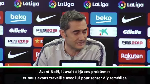 Valverde : "Messi a des problèmes depuis Noël"