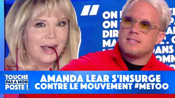 Amanda Lear s'insurge contre le mouvement #metoo, l'équipe de TPMP débat