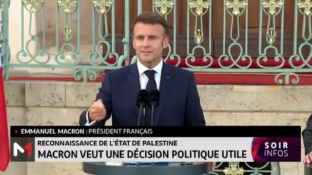 Macron appelle à une réforme de l’Autorité Palestinienne
