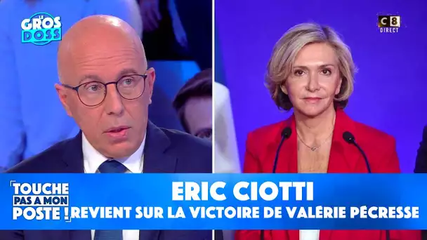 Eric Ciotti revient sur la victoire de Valérie Pécresse à la primaire de la droite
