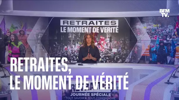 "Retraites, le moment de vérité": la soirée spéciale de BFMTV en intégralité