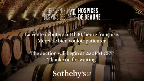 Suivez la vente de vin caritative aux Hospices de Beaune en direct sur BFM Business