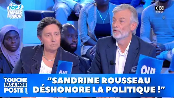 Gilles Verdez clashe Sandrine Rousseau !