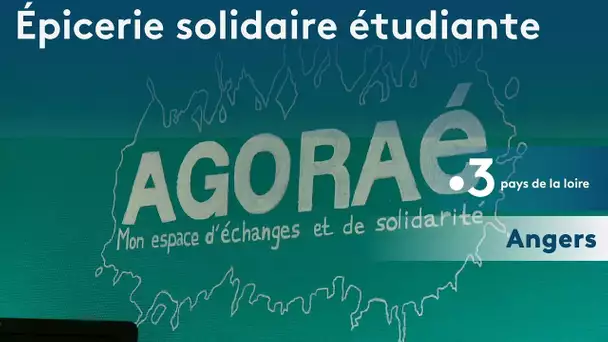 l'Agorae association étudiante, ouvre un magasin solidaire
