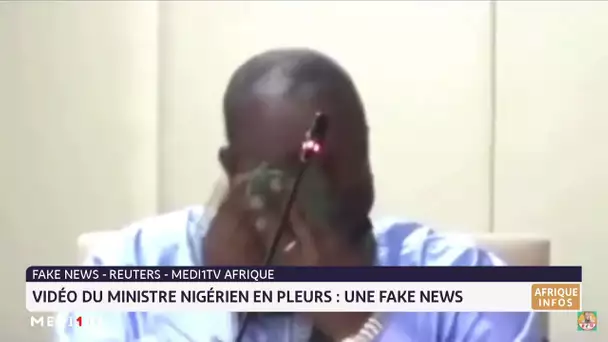 Vidéo du ministre nigérien en pleurs : une fake news