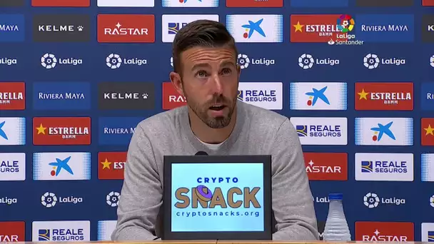 Rueda de prensa RCD Espanyol de Barcelona vs UD Almería