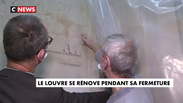 Le Louvre se rénove pendant sa fermeture