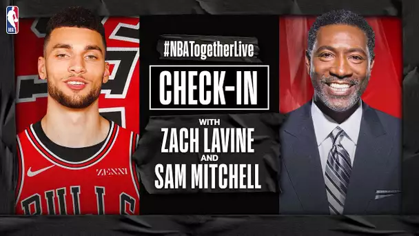 #NBATogetherLive Check-In With Zach LaVine