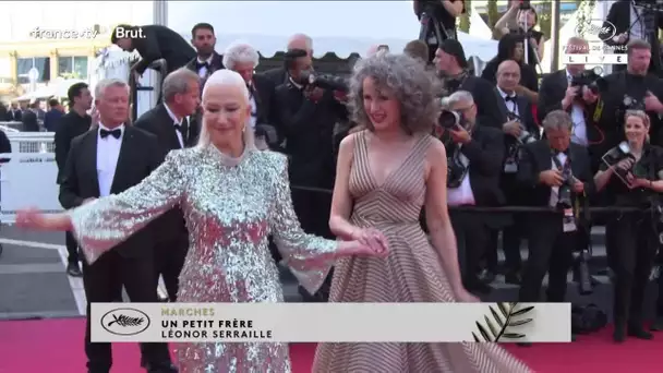 #Cannes2022. Andie MacDowell et Helen Mirren dansent sur le tapis rouge