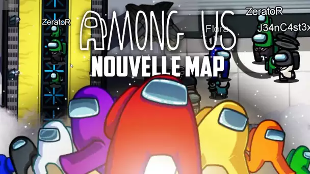 Among Us #4 : Nouvelle map (ft. plein de gens)