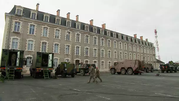 Armée de terre : exercice annuel sur fond de guerre en Ukraine à la caserne Aboville à Poitiers