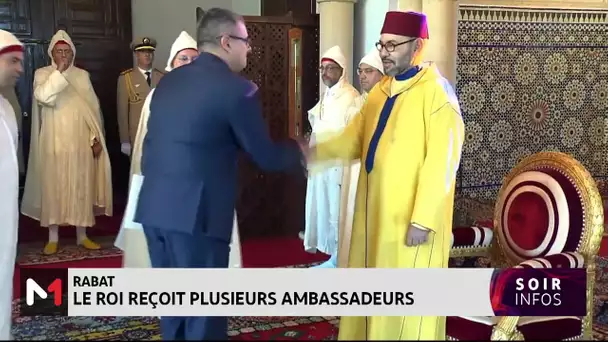 Rabat : Le Roi Mohammed VI reçoit plusieurs ambassadeurs