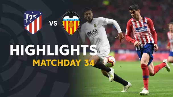 Highlights Atlético de Madrid vs Valencia CF (3-2)