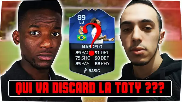 IRL FOOTBALL CHALLENGE REPRISE DE VOLÉE - LE PERDANT DISCARD UN TOTY !!